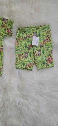 Image 2 of Sherk outfit shirt and bike shorts 