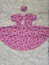 Image 1 of Peppa pig dress and bow