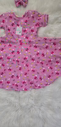 Image 2 of Peppa pig dress and bow