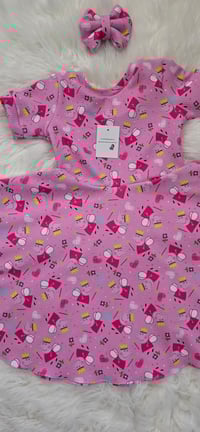 Image 4 of Peppa pig dress and bow
