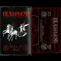 Blasphemy "Gods of War" cassette (red shell)