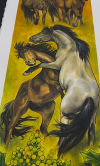 Image 2 of Sparring Wild Stallions with Mares