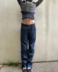 Image 3 of DARK WASH 96 JEANS