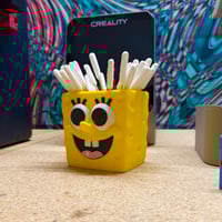 Image 2 of SpunBob XL Q-Tip holder