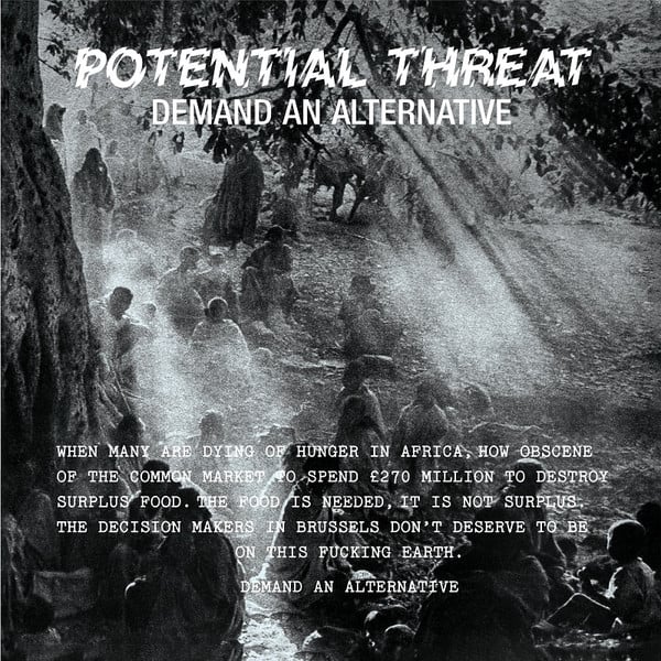 Image of Potential Threat ‎– "Demand An Alternative" Lp (red)