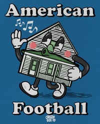 American Football Fan Art Print 