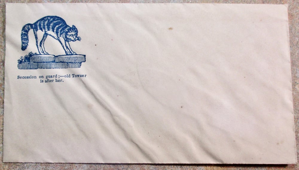 #142-CIVIL WAR SALE: TEN DIFFERENT UNION PATRIOTIC ENVELOPES ALL FOR ONE PRICE!