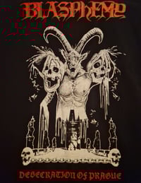 Image 1 of Blasphemy "Desecration of Prague" T-Shirt