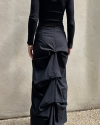 Image 4 of LONG DRAPED SKIRT