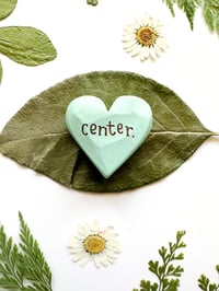 Image 3 of Center - Mini Wood Burned Heart