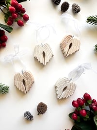 Image 2 of Handmade Angel Wings Ornament