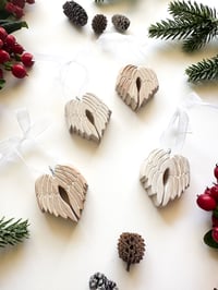 Image 3 of Handmade Angel Wings Ornament