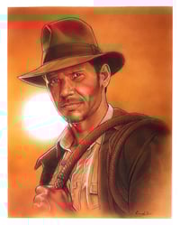 Indiana Jones Portrait (PRINT)