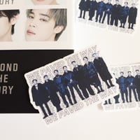 Image 4 of BTS paved the way sticker