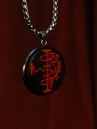 Image 4 of ASMODEUS Sigil Pendant (BLACK version)