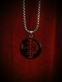 Image 1 of ASMODEUS Sigil Pendant (BLACK version)