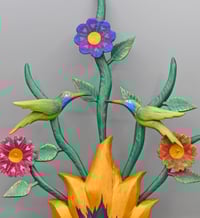 Image 2 of 🔴 SOLD-Hummingbird Star Heart-Blossoming Heart Series