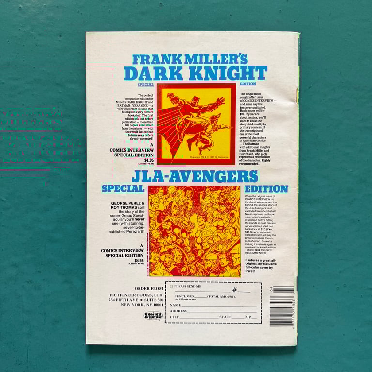 Comics Interview #64 by David Anthony Kraft Image 2