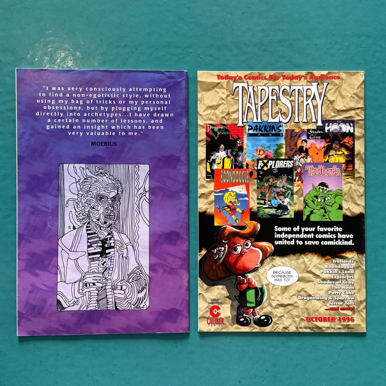 Moebius Comics #1-6 - FULL SET Image 4