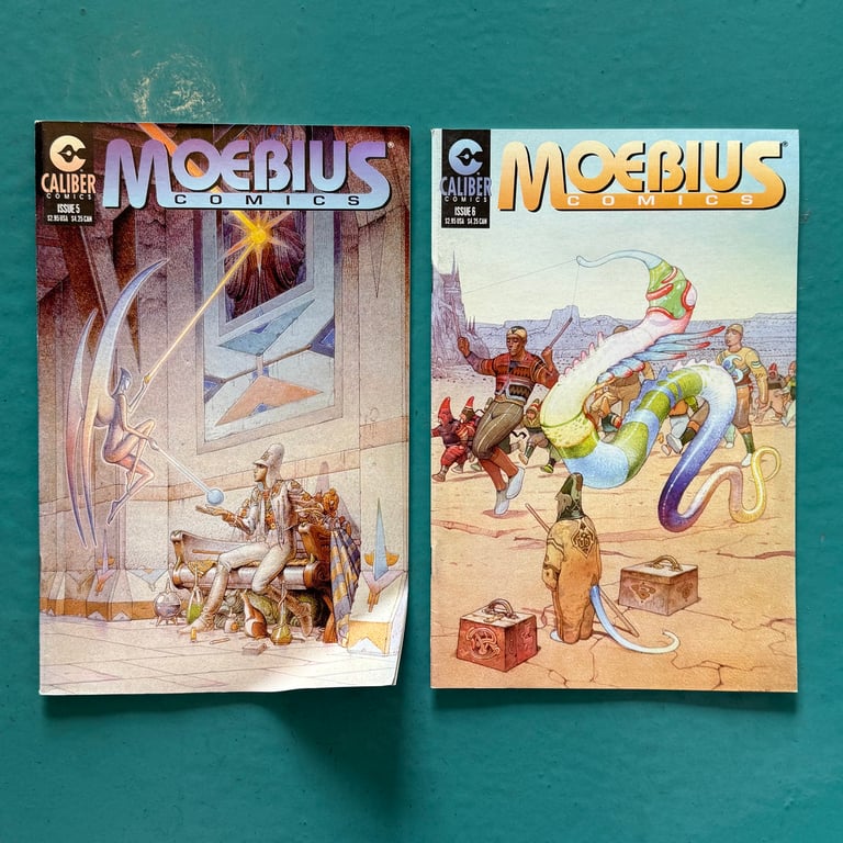 Moebius Comics #1-6 - FULL SET Image 7