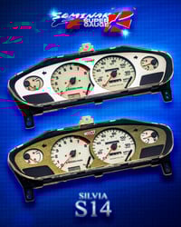 Image 1 of FF-R Super Gauge - S14 Zenki Cluster Overlay