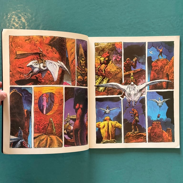 Heavy Metal Presents Arzach by Moebius Image 2