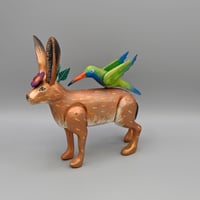 Image 3 of 🔴SOLD-Jackrabbit and Hummingbird