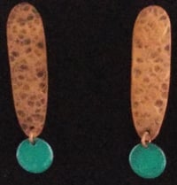 Image 1 of Enamel-Copper  Earing
