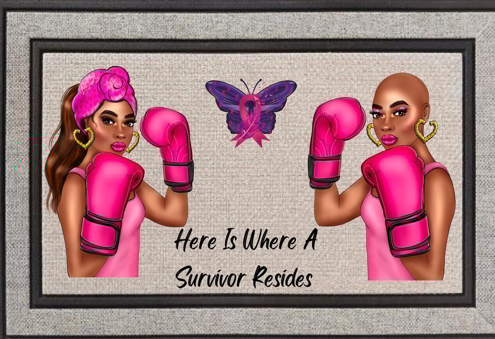 Image of Cancer Survivor Doormat
