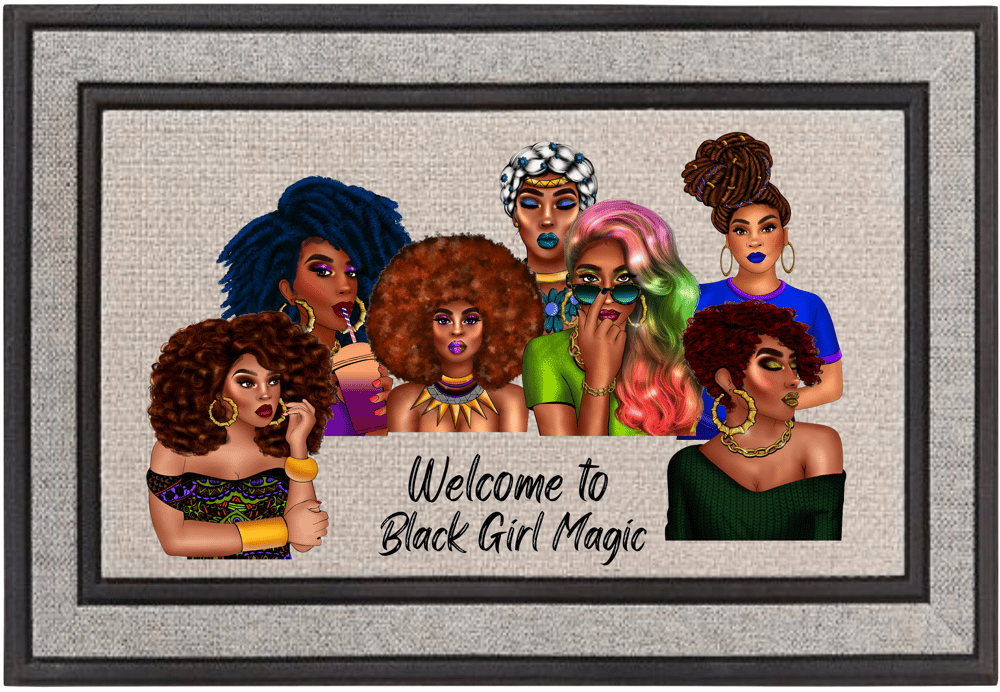 Image of Black Girl Magic Doormat