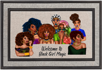 Black Girl Magic Doormat