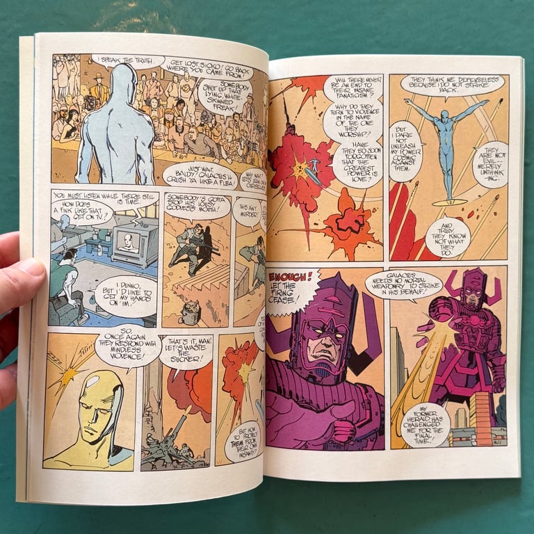 Silver Surfer: Parable (Trade Paperback) by Moebius & Stan Lee Image 2