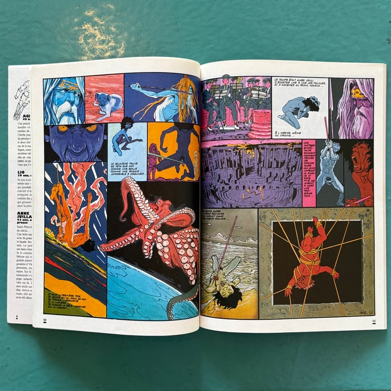 (A Suivre) Hors Serie Silence, On Reve Issue w/ Moebius - FRENCH Image 2