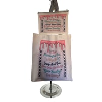Image 2 of  TMCraftyDesigns Tumbler + Matching Canvas Tote + Pouch – “Let Them” 