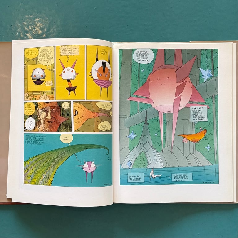 The Major Volume 2: L'Homme du Ciguri by Moebius - FRENCH Image 2