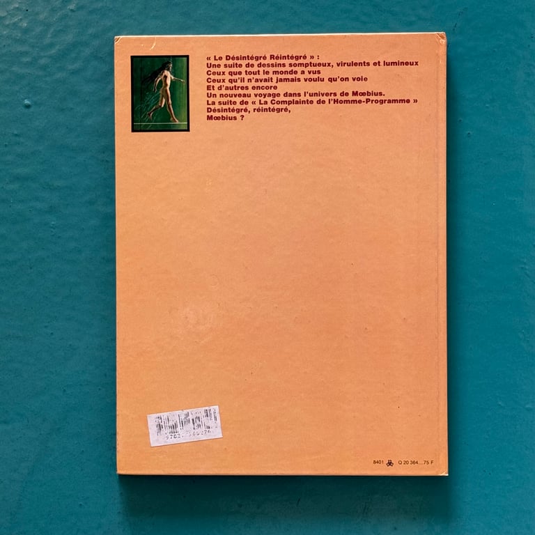 Complete Works Book 5: Le Desintegre Reinegre by Moebius - FRENCH Image 3