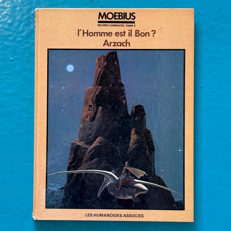 Complete Works Book 2: L'Homme est il Bon? Arzach by Moebius - FRENCH
