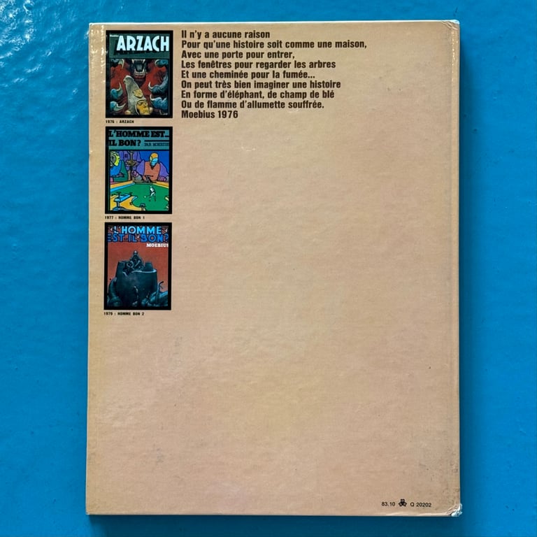 Complete Works Book 2: L'Homme est il Bon? Arzach by Moebius - FRENCH Image 3