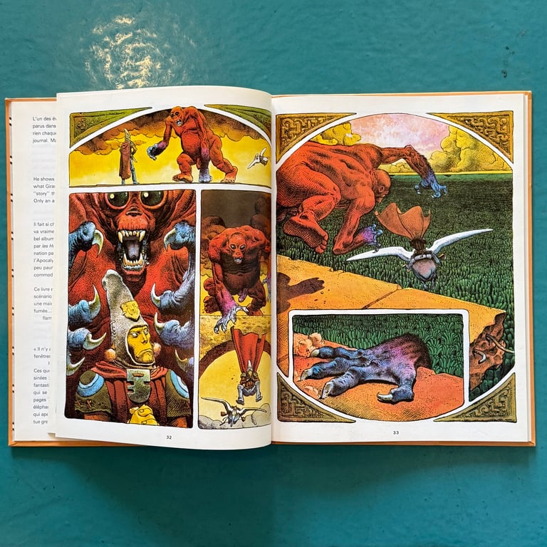 Complete Works Book 2: L'Homme est il Bon? Arzach by Moebius - FRENCH Image 2