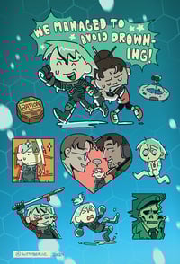 Image 1 of MGS2 Sticker Sheet