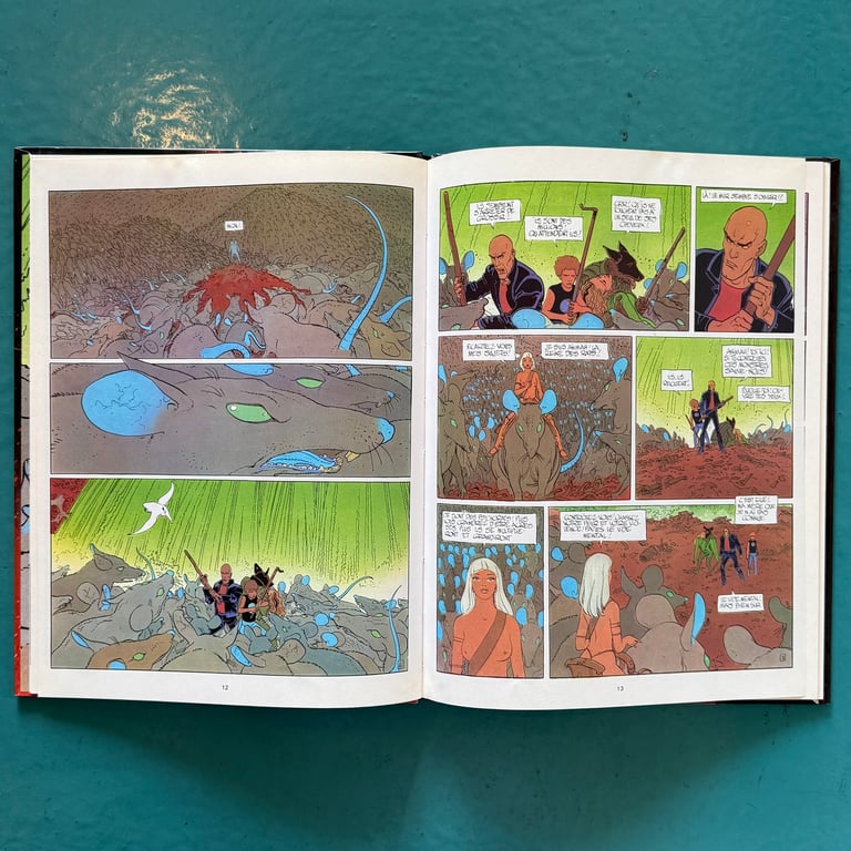 Incal Book 3: Ce Qui Est En Bas (What's Below) by Alejandro Jodorowsky & Moebius - FRENCH Image 2