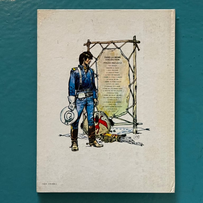 Blueberry: General "Tete Jaune" by Jean-Michel Charlier & Moebius - FRENCH Image 3