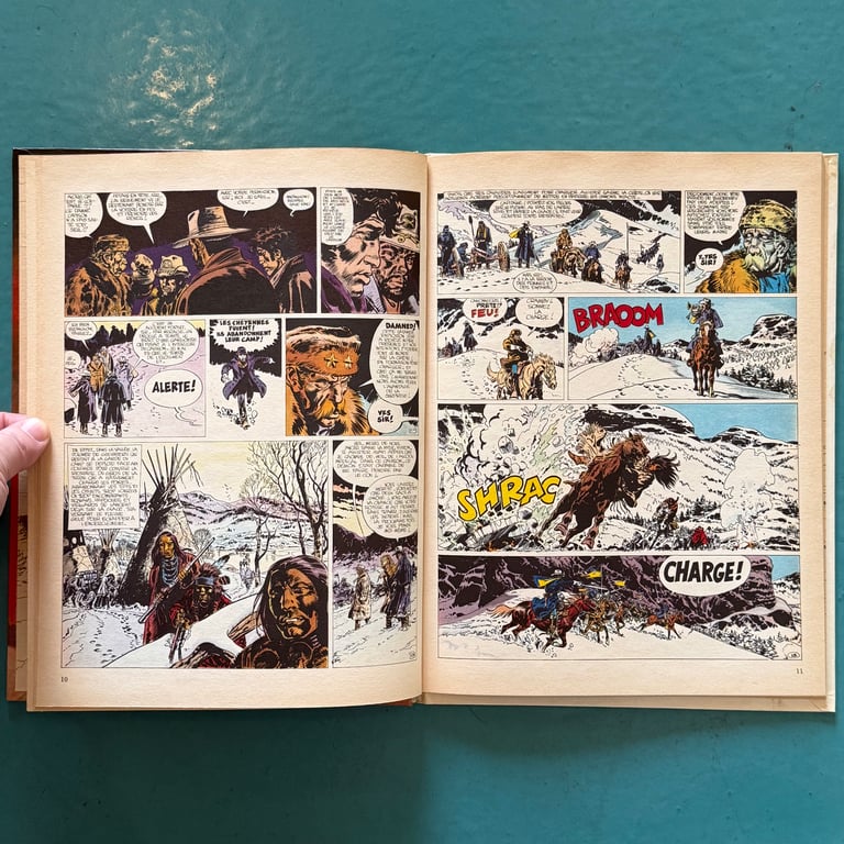 Blueberry: General "Tete Jaune" by Jean-Michel Charlier & Moebius - FRENCH Image 2