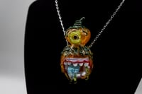 Image 1 of Double Pumpkin Monster Pendant