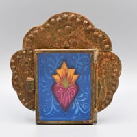 Image 1 of Mini Nicho- Flaming Heart or Hand-assorted colors