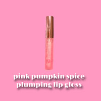 pink pumpkin lip plumping gloss  (1 LEFT IN STOCK) 