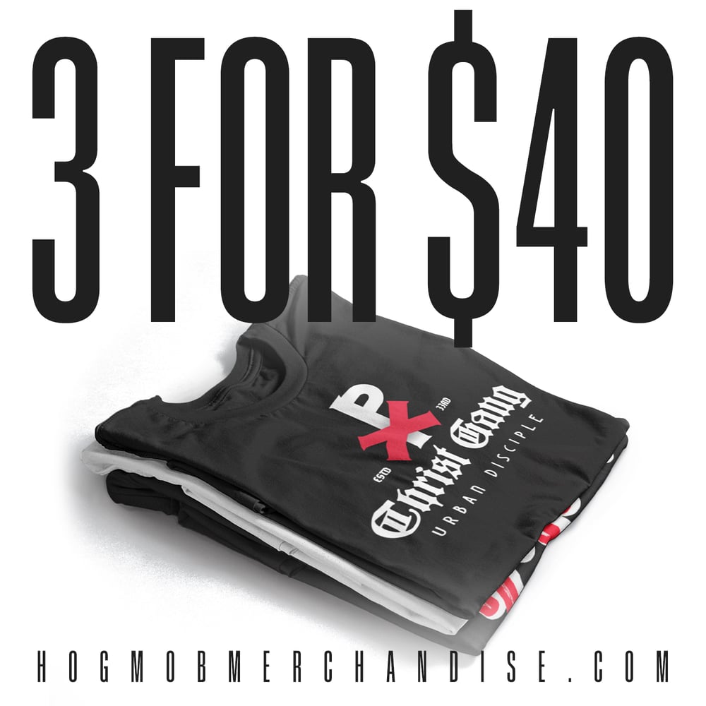 Image of 3 T's for $40!!