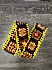 Image 3 of Skinny Granny Square Scarf
