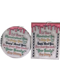 Image 3 of  TMCraftyDesigns Tumbler + Matching Canvas Tote + Pouch – “Let Them” 