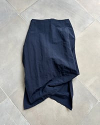 Image 6 of SILK BLEND DRAPED SKIRT